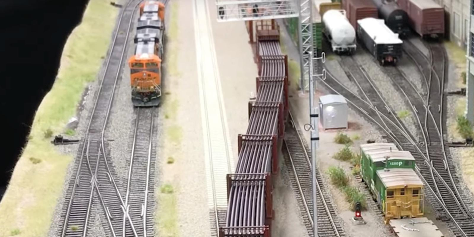 Model train top tracks ho scale