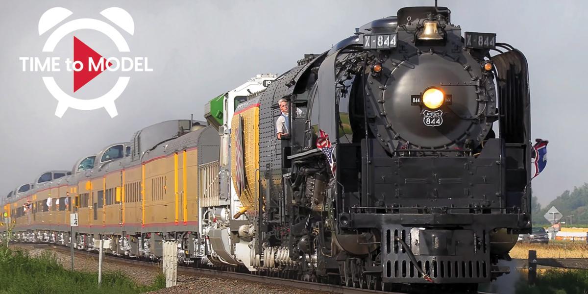 VIDEO: Union Pacific 844 on the Mainline