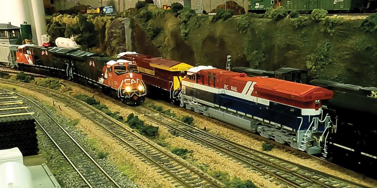 Video: CN Heritage & Military Units on Bruce Ernatt’s Layout