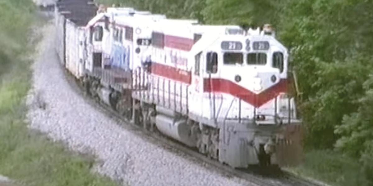 Video: Yankeetown Docks Railroad in the Early 90s