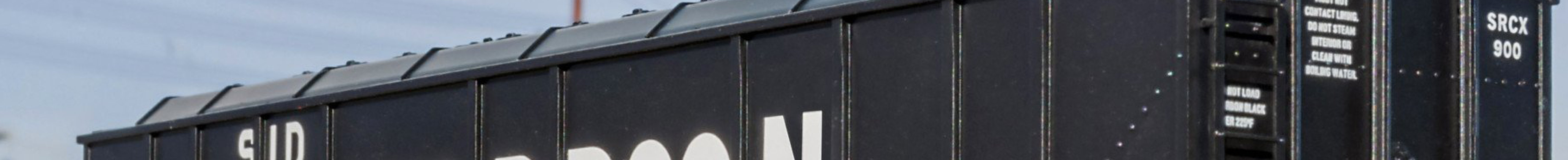 Rivet Counter HO Scale Thrall 5750 Carbon Black Hopper - 70s