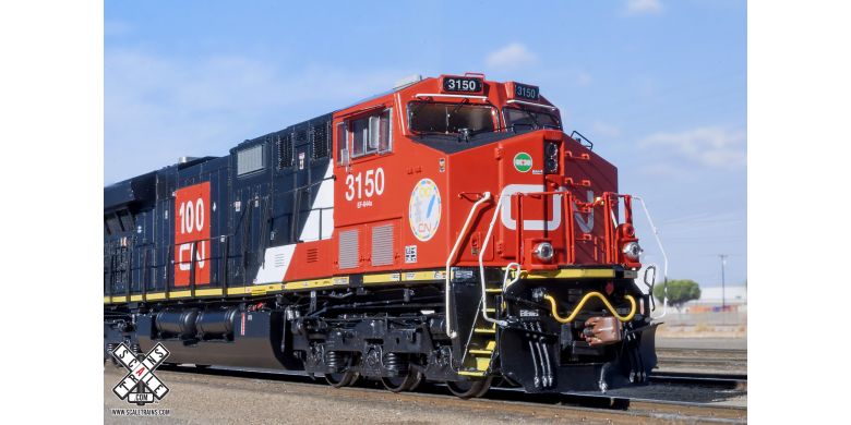 Rivet Counter HO Scale GE ET44AC Tier 4 GEVo Canadian National Aboriginal Affairs Logo 100th Anniversary