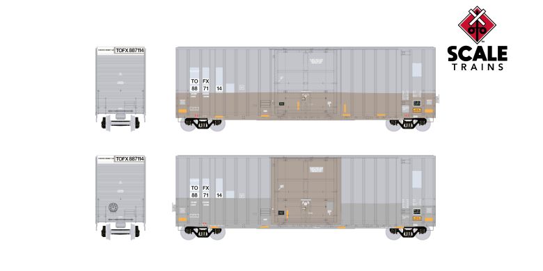 ExactRail Evolution HO Scale Gunderson 6269 High-Cube Boxcar