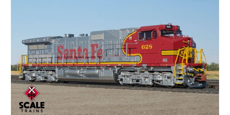 N scale santa fe locomotive clearance