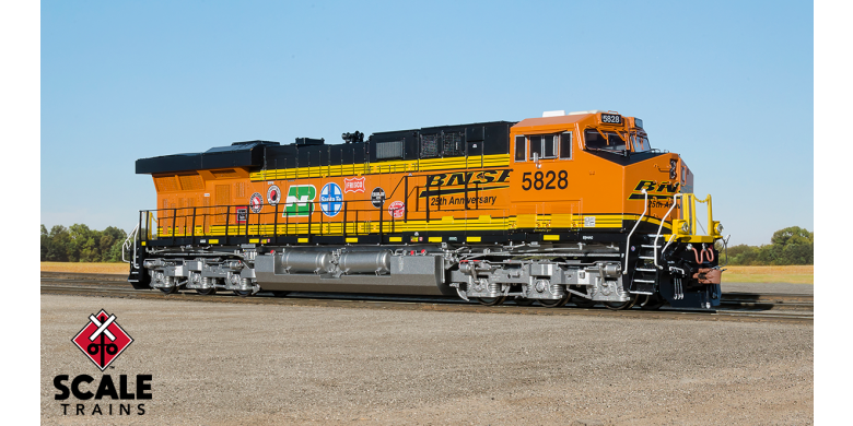 Rivet Counter HO Scale GE ES44AC BNSF 25th Anniversary Heritage III