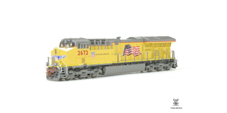 Rivet Counter HO Scale GE C45AH Tier 4 GEVo Union Pacific
