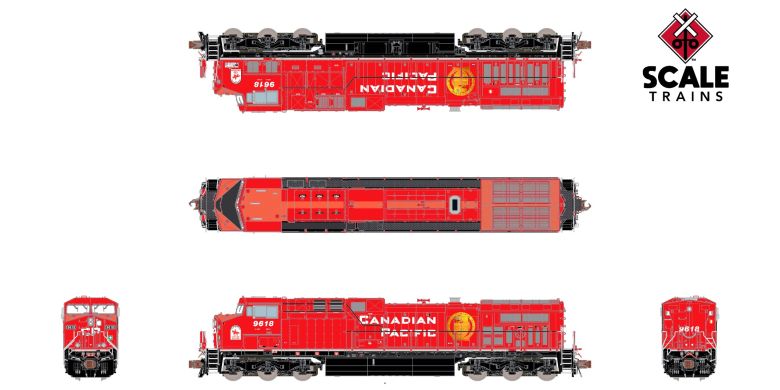 Rivet Counter N Scale GE AC4400CW Canadian Pacific Beaver RCMP Musical Ride