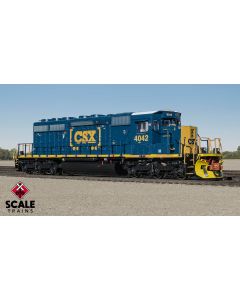 Rivet Counter N Scale EMD SD40-3, CSX/YN3 Boxcar Logo/Yellow Plow
