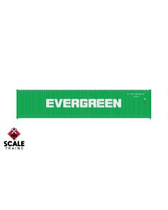 Operator HO Scale 40’ Modern Angled Container, Evergreen