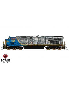 Fox Valley Models N Scale GE ES44AH, CSX/Armed Forces #1776