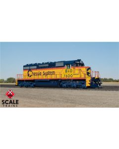 Rivet Counter N Scale EMD SD40-2, Chessie System/B&O