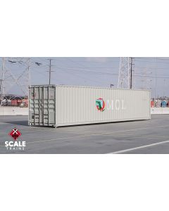 Operator HO Scale CIMC 40’ Modern Angled Container, MOL