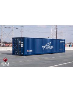 Operator HO Scale CIMC 40’ Modern Angled Container, NYK