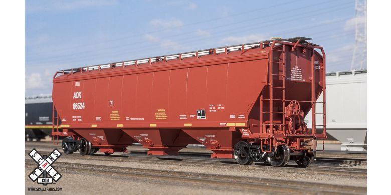Rivet Counter HO Scale Gunderson 5188 Covered Hopper, AOK