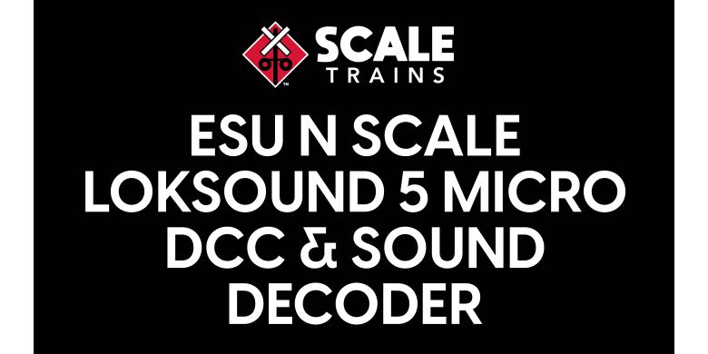N scale sound on sale