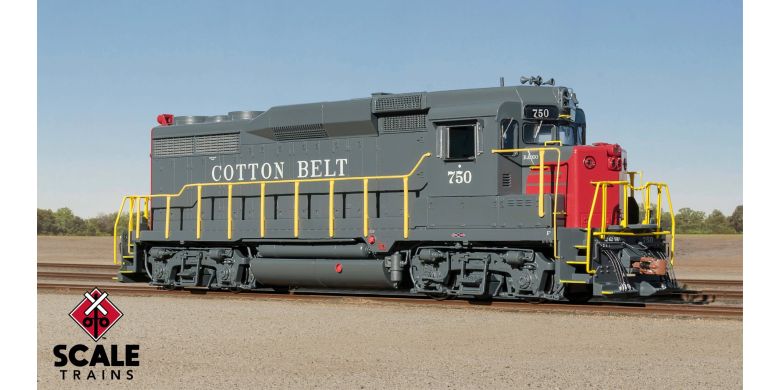 Rivet Counter HO Scale EMD GP30, Cotton Belt/Bloody Nose/As