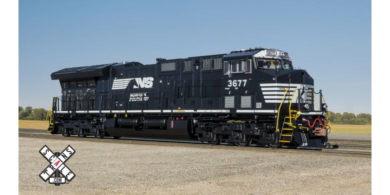 Rivet Counter HO Scale GE ET44AC Tier 4 GEVO Norfolk Southern Horsehead