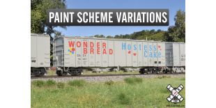 Rivet Counter HO Scale GATC 4566 Airslide Covered Hopper, GACX/Wonder Bread