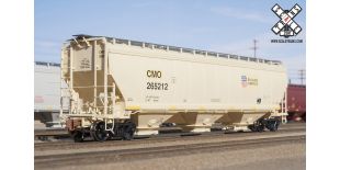 Rivet Counter HO Scale Gunderson 5188 Covered Hopper, CMO/Building America