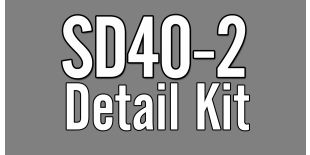 Operator HO EMD SD40-2 Detail Kit