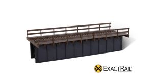 ExactRail HO Scale 50' Deck Plate Girder Bridge