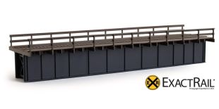 ExactRail HO Scale 72' Deck Plate Girder Bridge