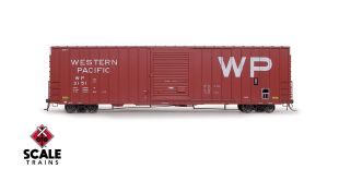 ExactRail Platinum HO Scale PC&F 7633 Appliance Boxcar, Western Pacific/1975 As Delivered