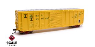 ExactRail Platinum HO Scale Pullman-Standard 5344 Boxcar, Illinois Terminal/Road of Personalized Service