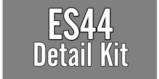 Operator HO Scale GE ES44 Detail Kit