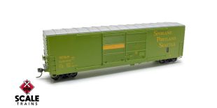 ExactRail Express HO Scale Gunderson 5200 Double-Door Boxcar, Spokane Portland & Seattle/SP&S