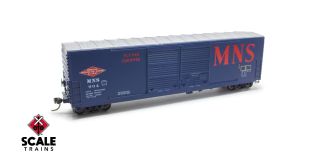 ExactRail Express HO Scale Gunderson 5200 Double-Door Boxcar, Minneapolis Northfield & Southern/MN&S