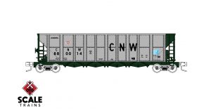 Fox Valley Models N Scale Trinity RD-4 Coal Hopper, Chicago & NorthWestern                        