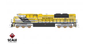 Fox Valley Models N Scale EMD SD70ACe, EMD Demonstrator/Yellow