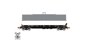 Rivet Counter HO Scale Thrall-Trinity 42’ Coil Steel Car, Ferromex