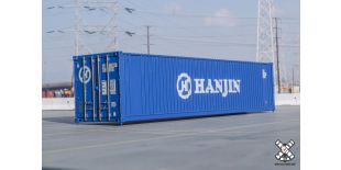 Operator HO Scale 40’ Square Corrugation Container, Hanjin (R1)