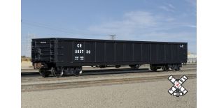 Kit Classics HO Scale CB&Q Havelock Shops 52’ 6” Gondola, Conrail/CR