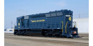 Rivet Counter HO Scale EMD SD45, Norfolk & Western/Pevler Blue by ScaleTrains.com