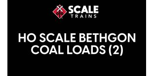 HO Scale Bethgon Coal Loads (2)