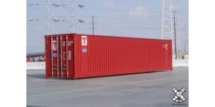 Operator HO Scale 40’ Square Corrugation Container, TransAmerica (R1)