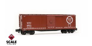 S-Helper S Scale USRA 40’ Rebuilt Steel Boxcar, Atlantic Coast Line