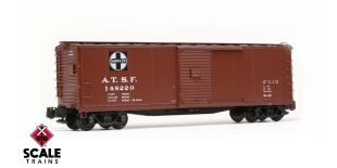 S-Helper S Scale USRA 40’ Rebuilt Steel Boxcar, Santa Fe