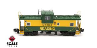 S-Helper S Scale ICC Wide-Vision Caboose, Reading/RDG