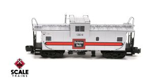 S-Helper S Scale ICC Wide-Vision Caboose, Chicago Burlington & Quincy/CB&Q