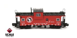 S-Helper S Scale ICC Wide-Vision Caboose, Great Northern Railway/GN