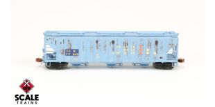 Rivet Counter N Scale Pullman-Standard 4785 Covered Hopper, SSW/ex-Golden West Services