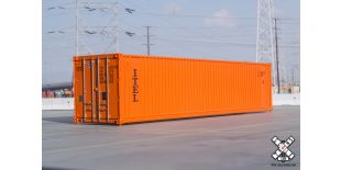 Operator HO Scale 40’ Square Corrugation Container, ITEL (R1)