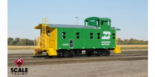 Kit Classics HO Scale Steel Cupola Caboose, Burlington Northern			