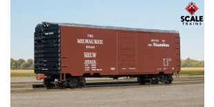 Kit Classics HO Scale 40' Pullman-Standard Boxcar, Milwaukee Road