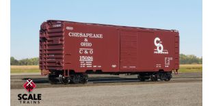 Kit Classics HO Scale 40' Pullman-Standard Boxcar, Chesapeake & Ohio