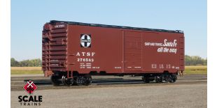 Kit Classics HO Scale 40' Pullman-Standard Boxcar, Santa Fe